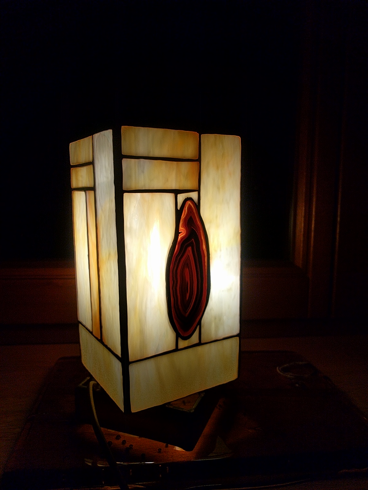 Lampy stained glass