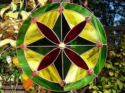 Mandale stained glass