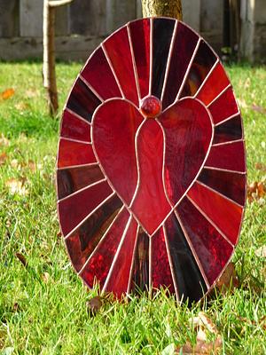 Anioły stained glass