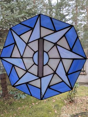 Mandale stained glass