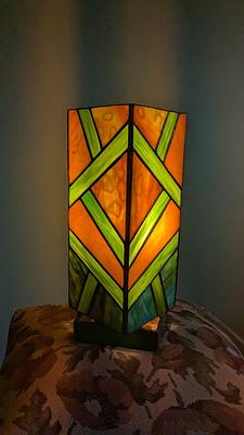 Lampy stained glass